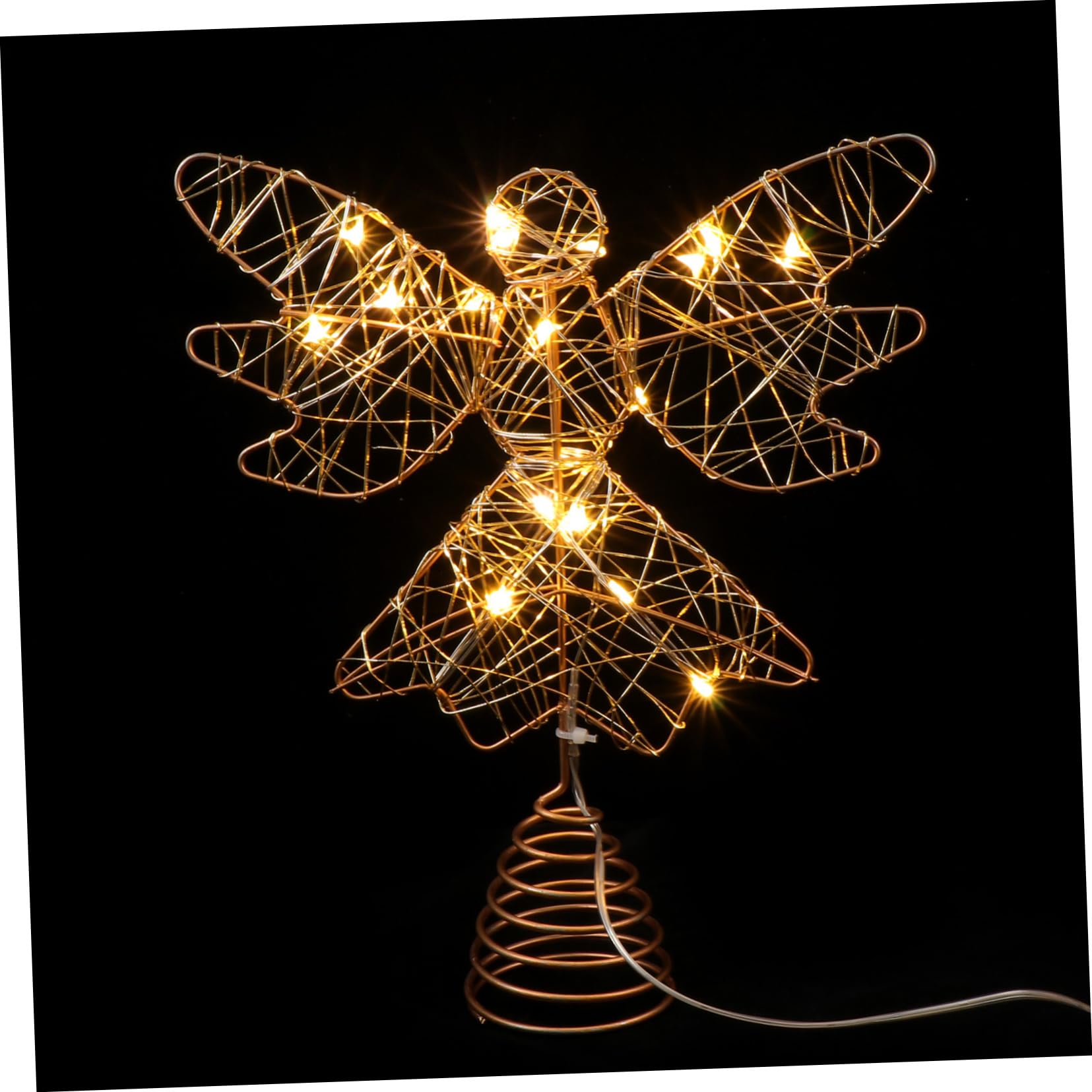 MAGICLULU 3piezas Luz De para Árbol De Navidad Adorno Diseño Elegante para y Decoración del con Baterías Sin Instalación Compleja