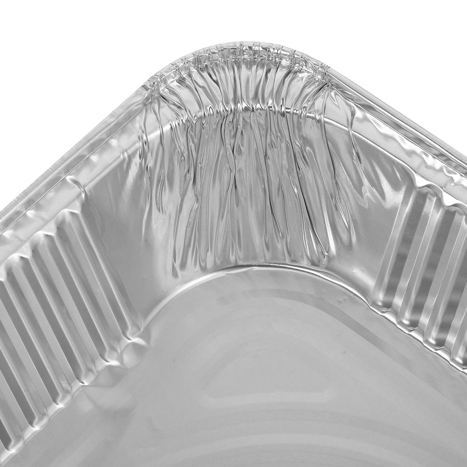 30 Bandejas de Aluminio Desechables para Hornear y Asar, Resistentes al Calor, Tamaño 32x26x5.3cm, Ideales para Reuniones y Cocina Práctica