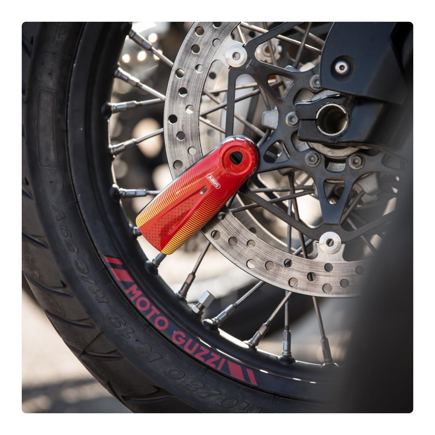 ABUS Bremsscheibenschloss Detecto 7000 RS1 – Motorradschloss mit Alarm