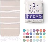 Vista 19 de Toalla de playa turca de gran tamaño, 38 x 71 pulgadas, 100% algodón turco, sin arena, de secado rápido, toalla turca extra grande, toalla de viaje