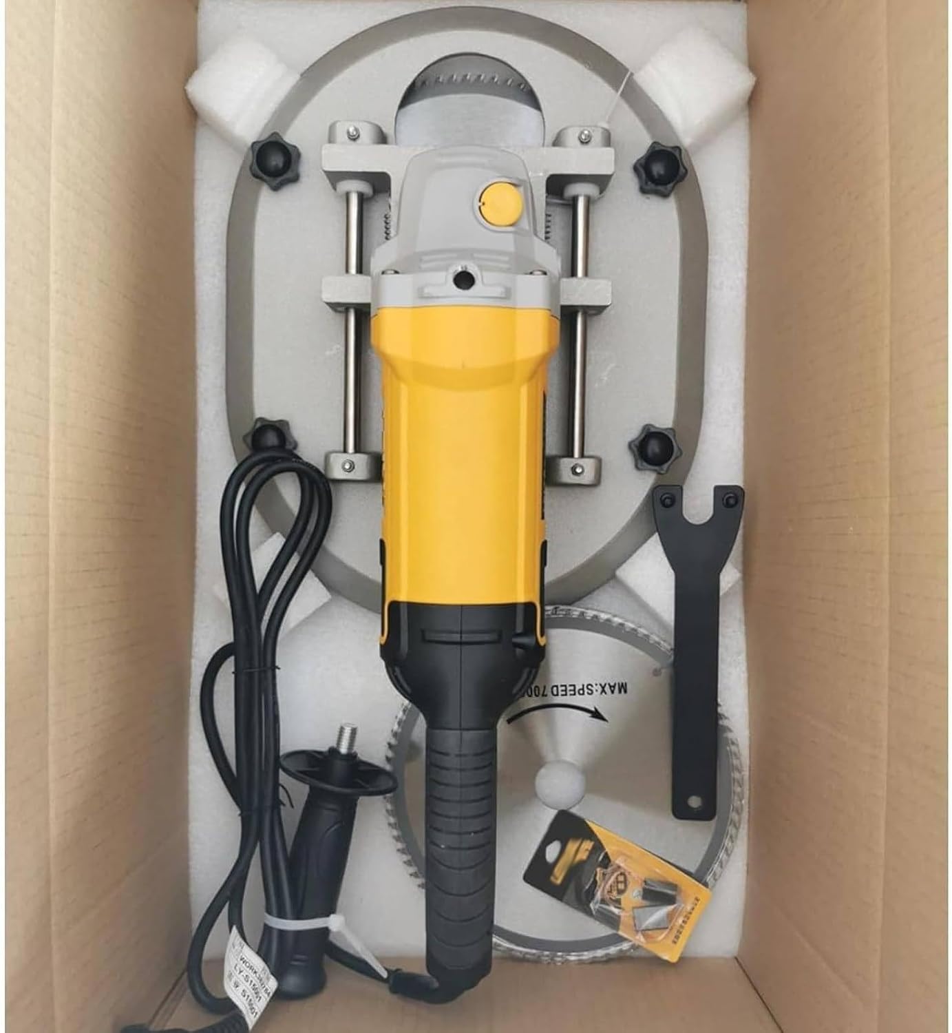 8500 RPM Electric Dehorner for Cattle and Sheep - 1700W Painless Horn Cutter for Fast Dehorning of Cows and Calves, Efficient Livestock Equipment, Animal Care Tool