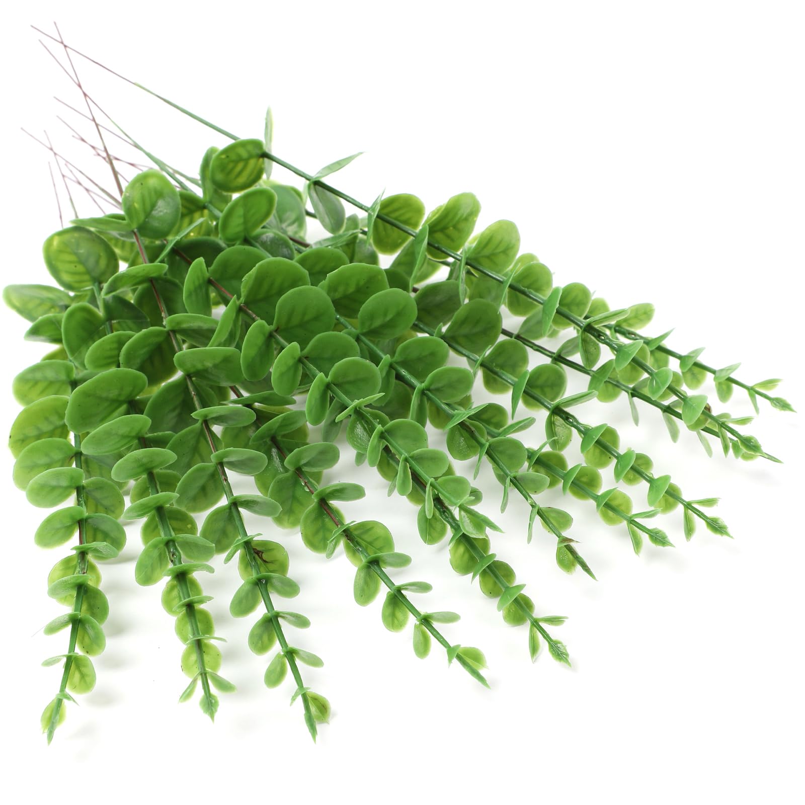 Artificial Greenery Picks Bundle, 24 Piece Faux Foliage for Vase Filler, Centerpiece Decor and Home Arrangements Faux Greenery Picks Bundle Artificial Foliage Vase Filler Centerpiece Decor Home Table