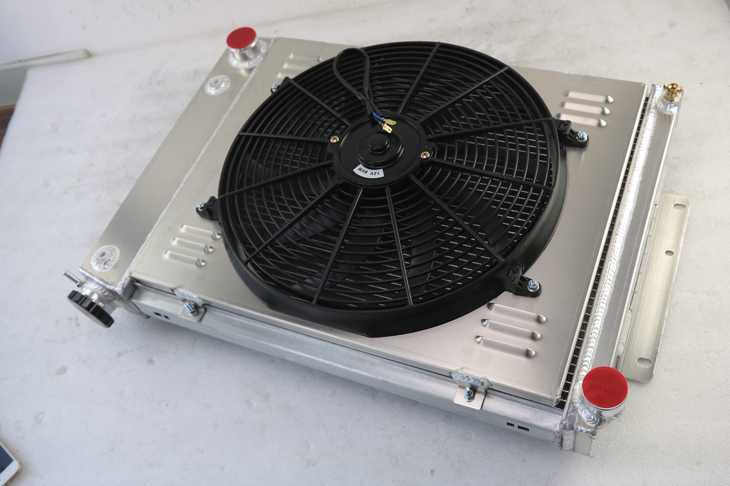 Radiateur Aluminium 3 Rangées Pour Chevrolet Camaro Malibu Etc. (1970-88) - Neuf, Garantie à Vie