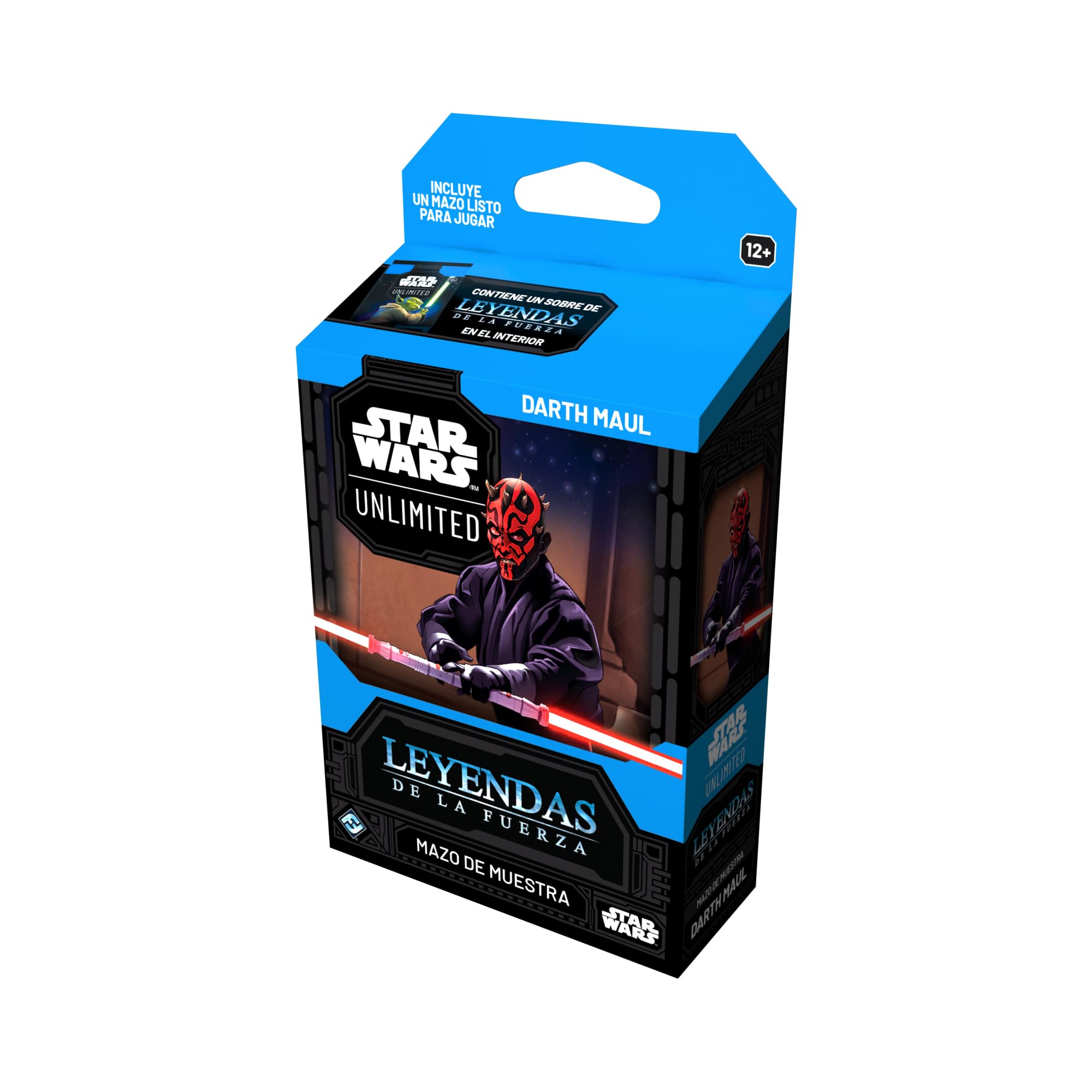 Asmodee FFG Star Wars Unlimited Trading Card Game Legends of the Force - Darth Maul Sample Deck - Exclusive Cards - Ages 12+ Players