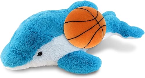 DolliBu DelfĂn de peluche con baloncesto DelfĂn suave y abrazable, adorable juguete de peluche de delfĂn para jugar, lindo regalo de vida DolliBu DelfĂn de peluche con baloncesto DelfĂn suave y abrazable, adorable juguete de peluche de delfĂn para jugar, lindo regalo de vida
