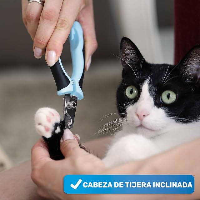 Foto 5 de 6 de BluePet Cortauñas, Mango ergonómico, Tijeras uñas Perros pequeños y Gatos