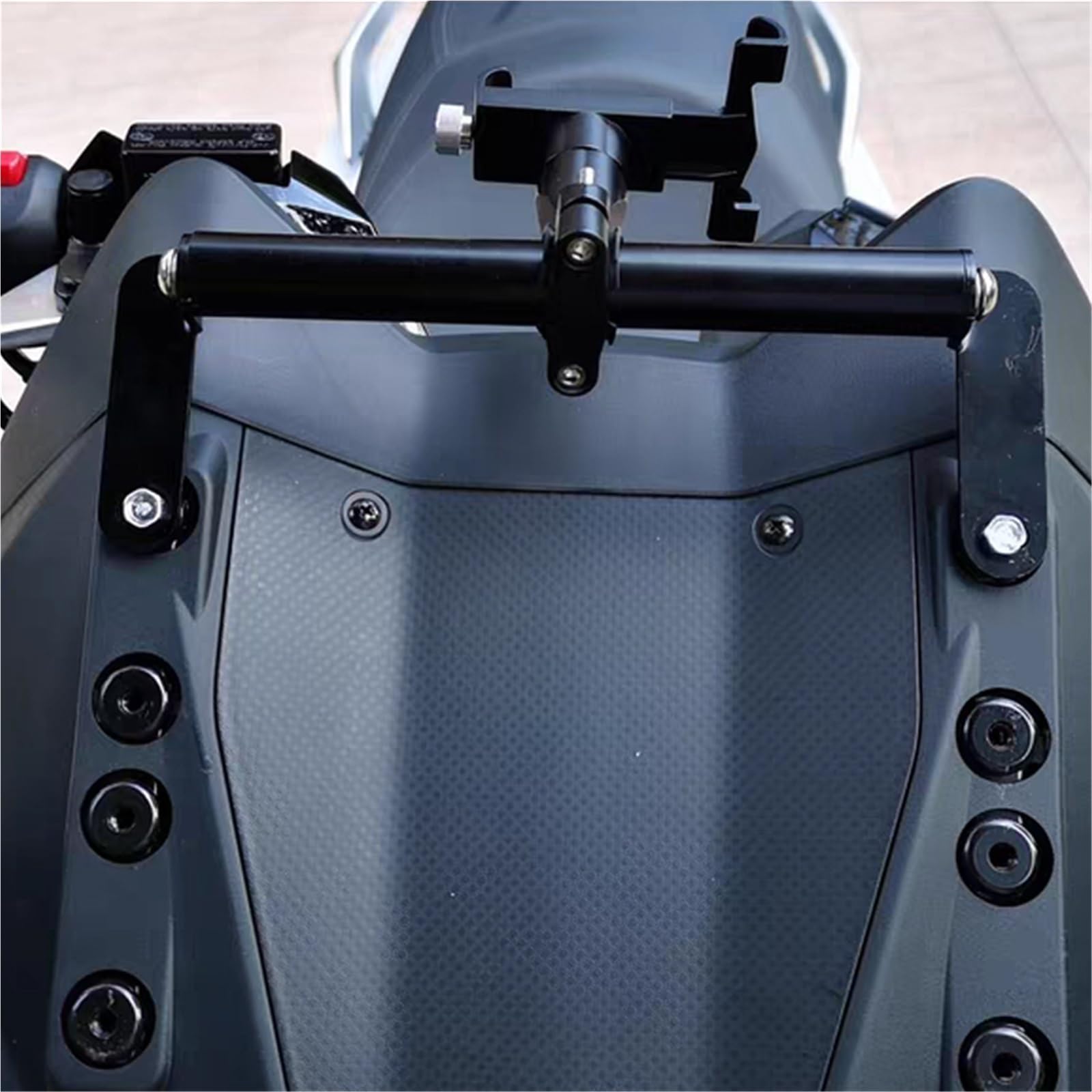 Support De Navigation pour Téléphone Portable GPS/Smartphone avec Plaque D'immatriculation pour Moto pour Z 300 CRUISYM (2018-2019)