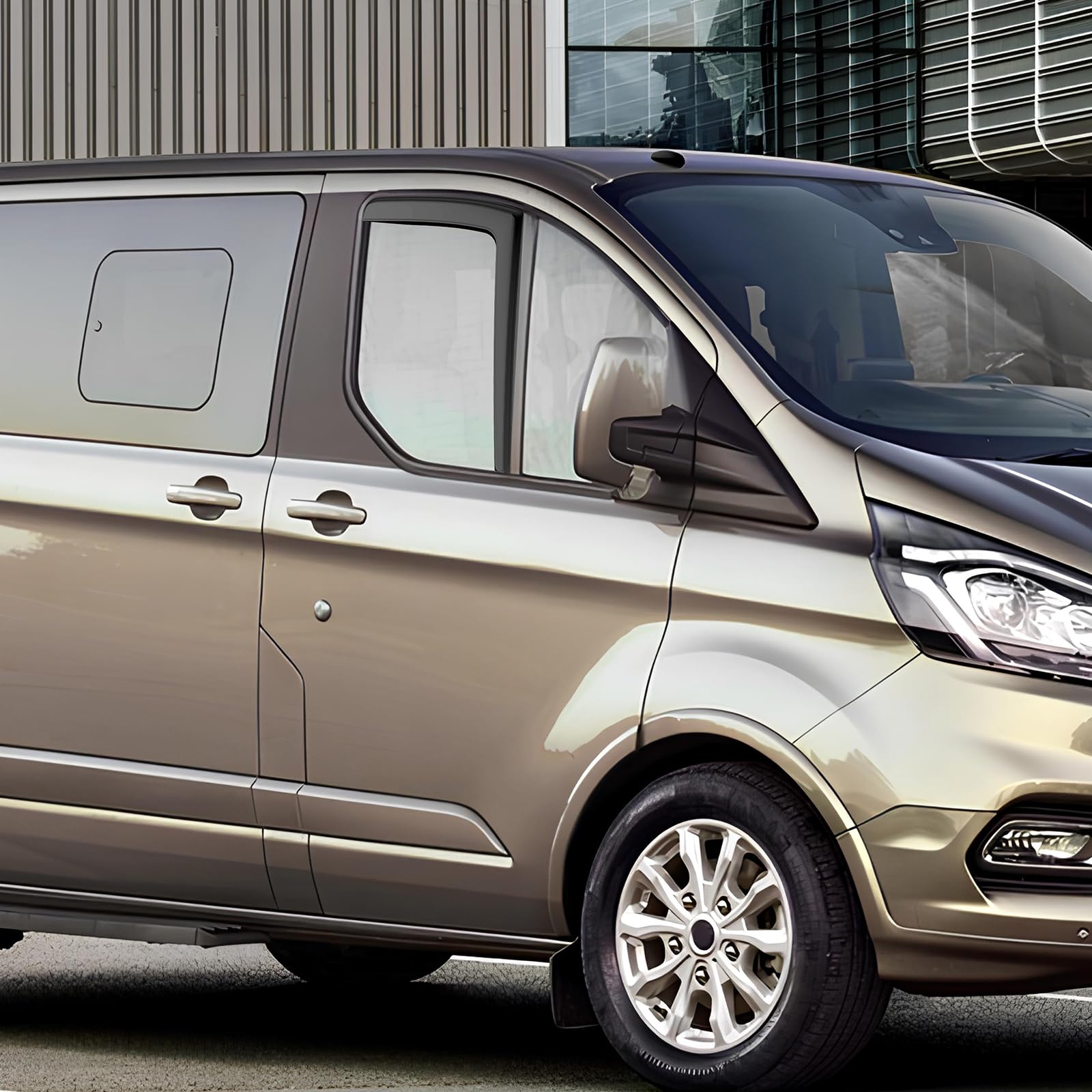 Windabweiser für Ford Transit Custom/Tourneo Custom 2012–2024, 1 Paar