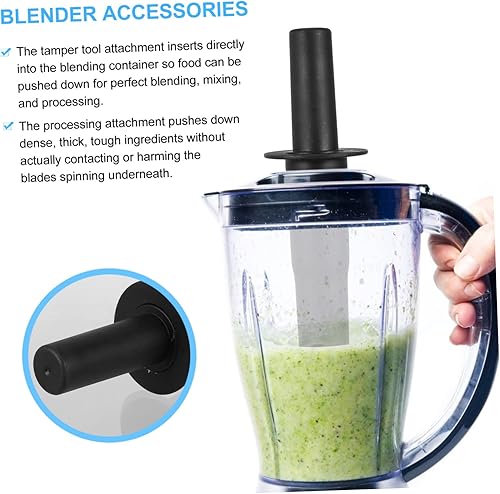 Miniatura 3 de Universal Tools - Herramienta de manipulación de pieza de repuesto, repuesto de émbolo de plástico para accesorios de repuesto (negro, 28.5X7CM)