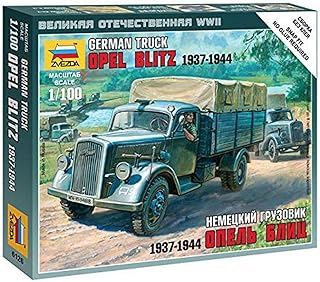 German Opel Blitz Truck 1937-44 (Snap Kit) 1/100 Zvezda