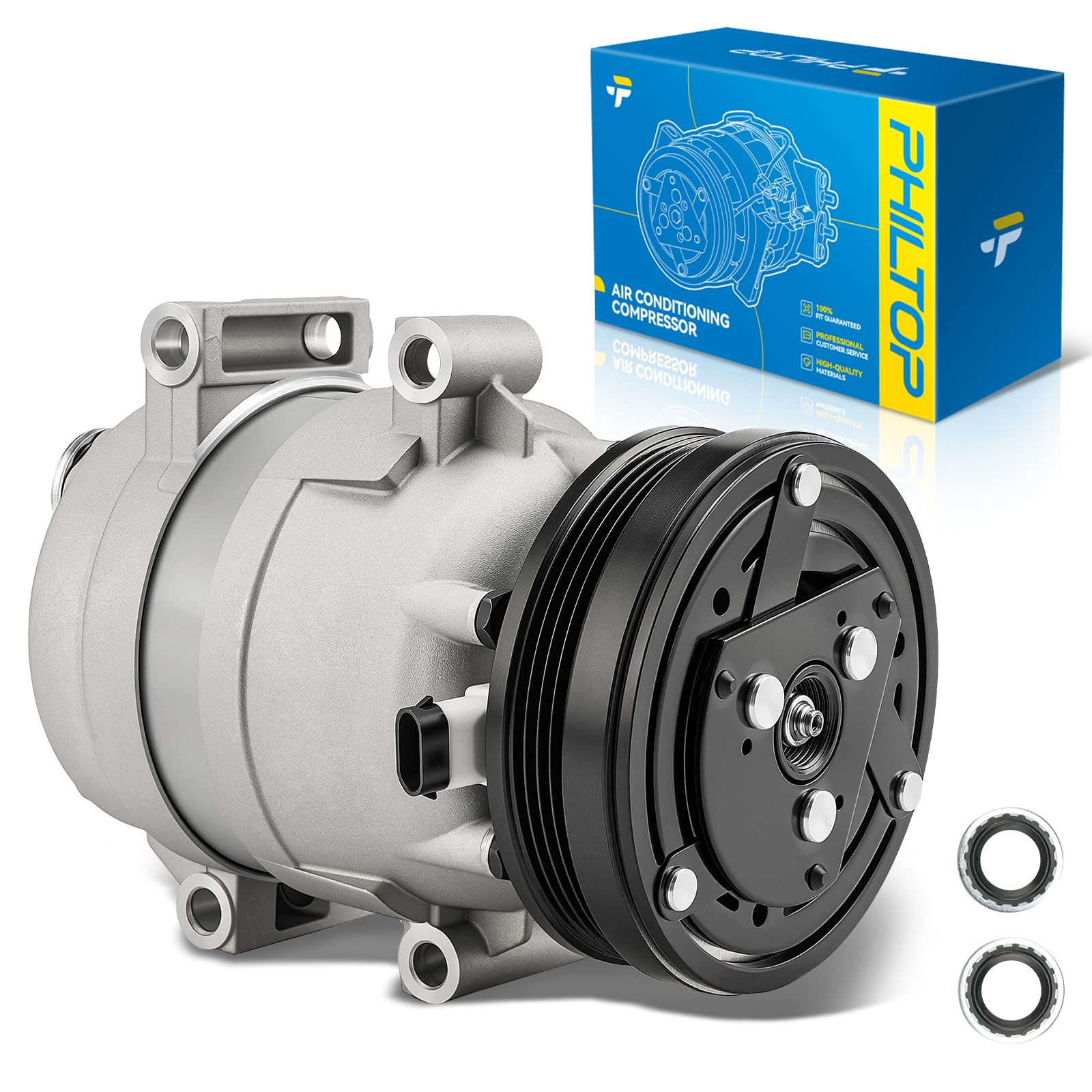 PHILTOP 0668277 NEW AC Compressor for Cruze 2017-2019 1.6L