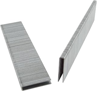 B&C Eagle 97/25 1-Inch Length X 3/16-Inch Crown X 20 Gauge Galvanized Floor Staples (5,000 Per Box)