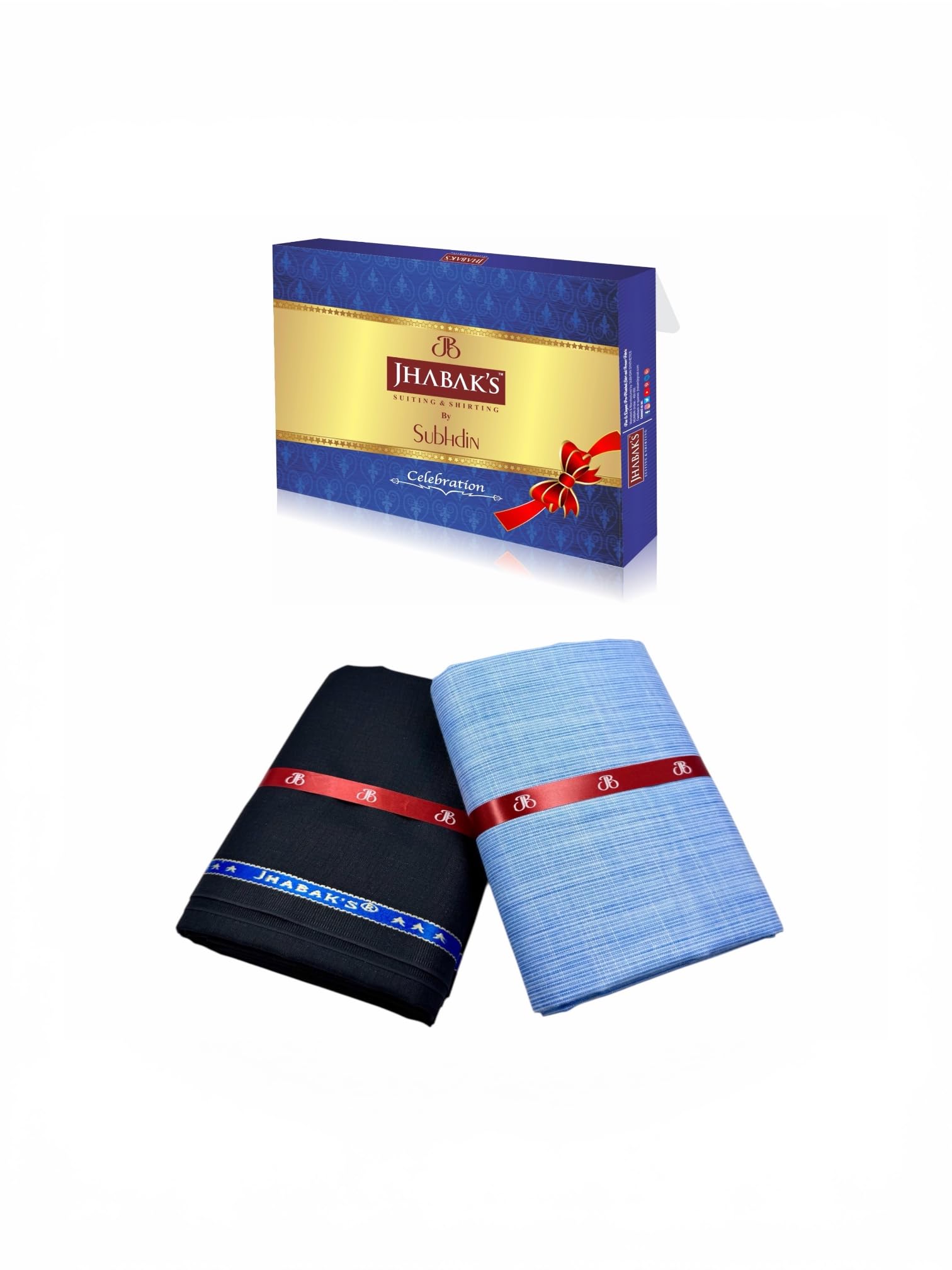 Untitched Shirt and Trouser Fabric- Cotton Blend Material - 2.25m Shirt Cloth- 1.20m Pant Piece