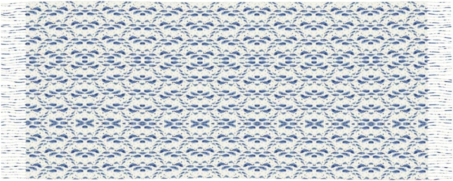 Small blue whale swimming print Winter Scarf for Women Men Women Scarf Fashion Christmas Long Scarf with Tassels Shawl Wrap