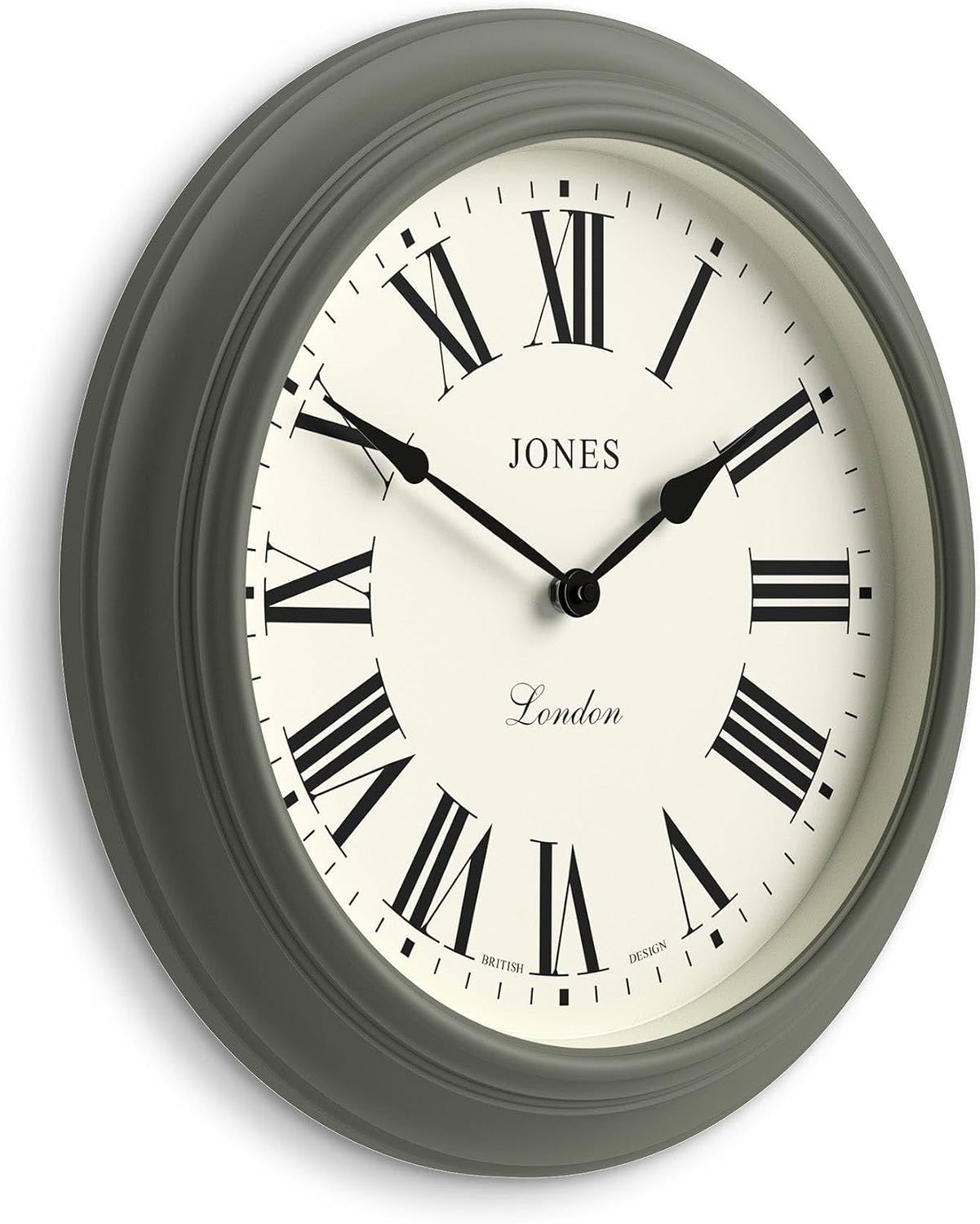 Jones Clocks® Supper Club Large Wall Clock - Traditional Design - Home ...