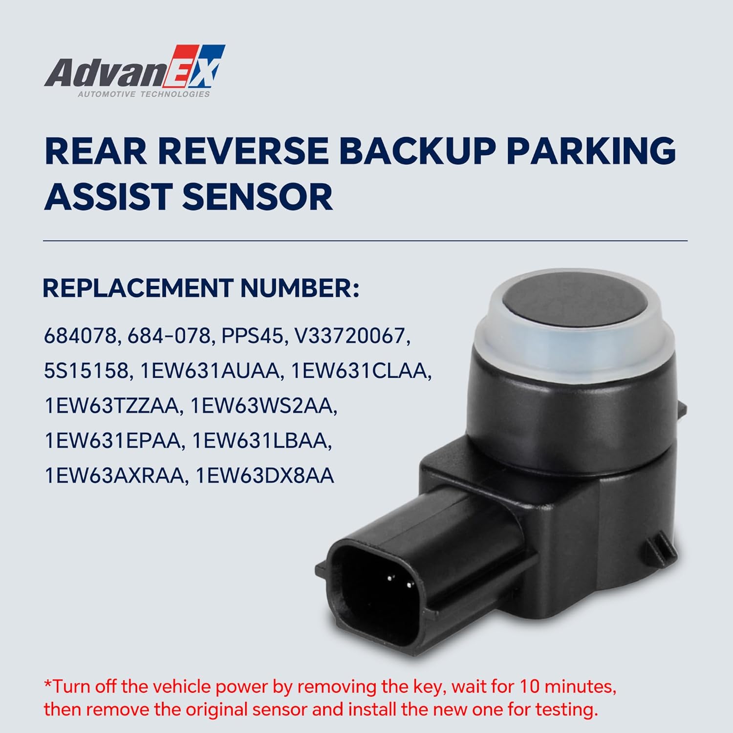 4Pcs 1EW63TZZAA Reverse Backup Parking Assist Sensor Compatible with 300 Challenger/Charger/Journey/Ram 1500 Commander/Grand Cherokee Replace 1EW63WS2AA 1EW631AUAA 684-078