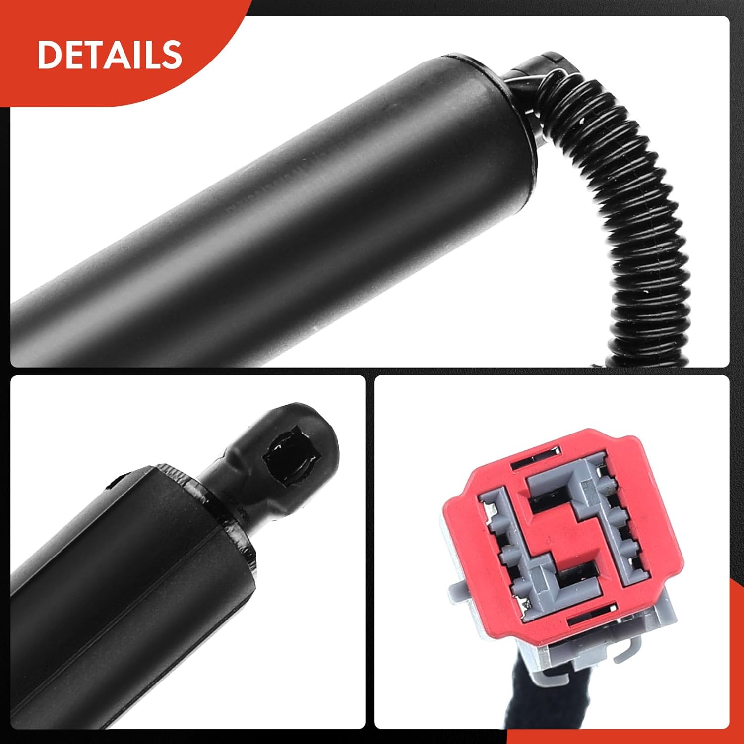 A-Premium Rear Left Tailgate Power Lift Support Shock Struct Compatible with Ford Edge 2015-2018 with Power Opener