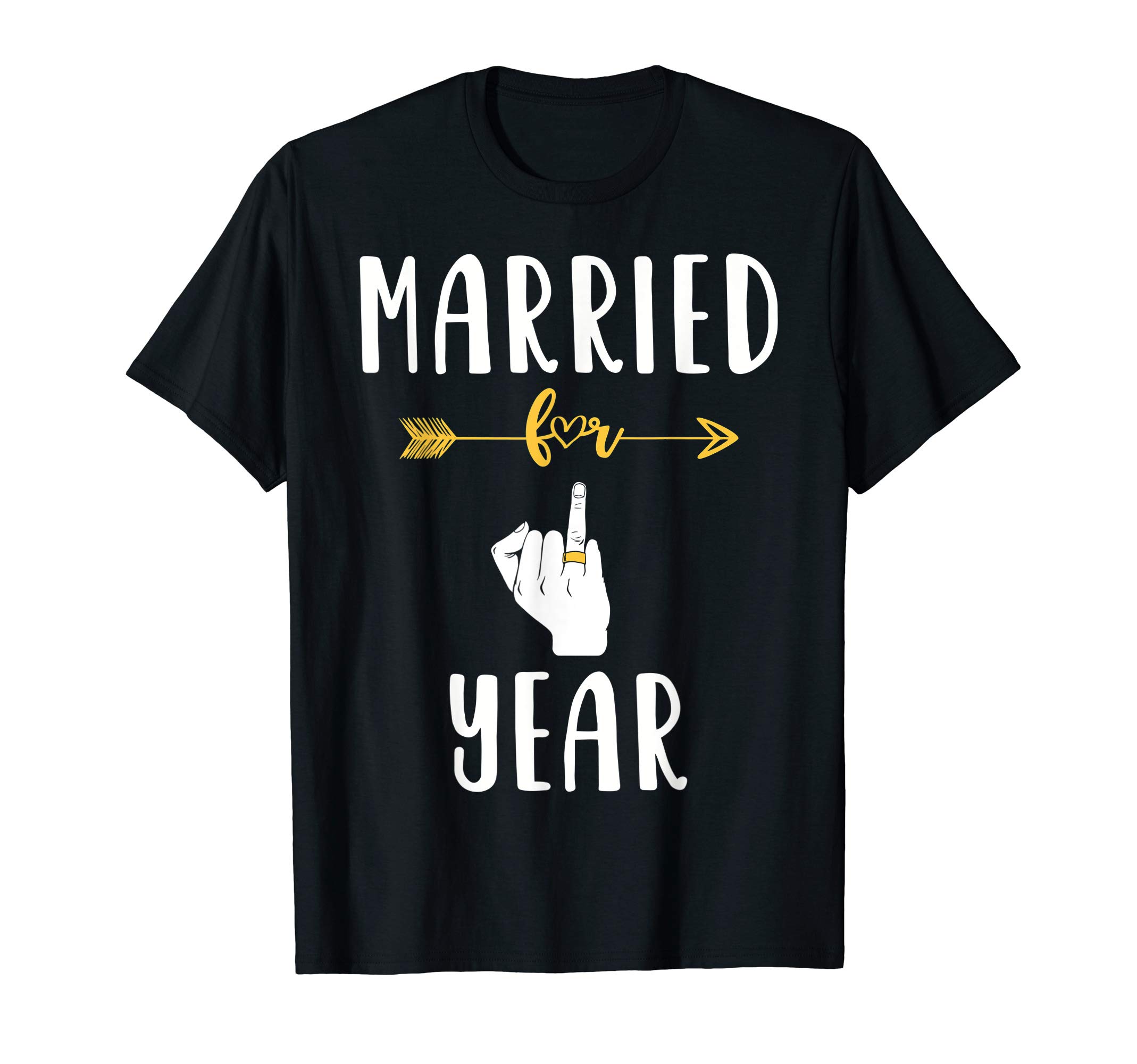 1st Year Wedding Anniversary Gift Married Husband Wife T