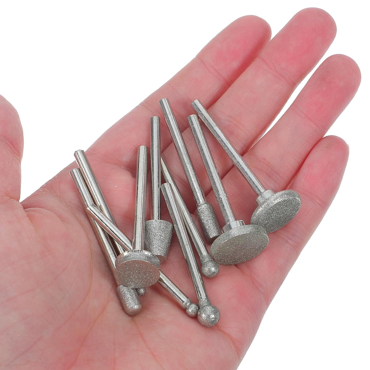 50pcs Diamond Rotary Tool Bits for Engraving and Grinding