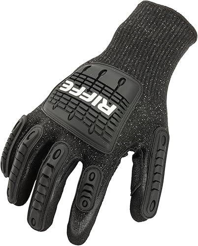 Miniatura 10 de Riffe Holdfast Guantes de buceo de alto rendimiento resistentes a cortes y pinchazos, diseñados para pesca submarina, buceo, esnórquel y deportes
