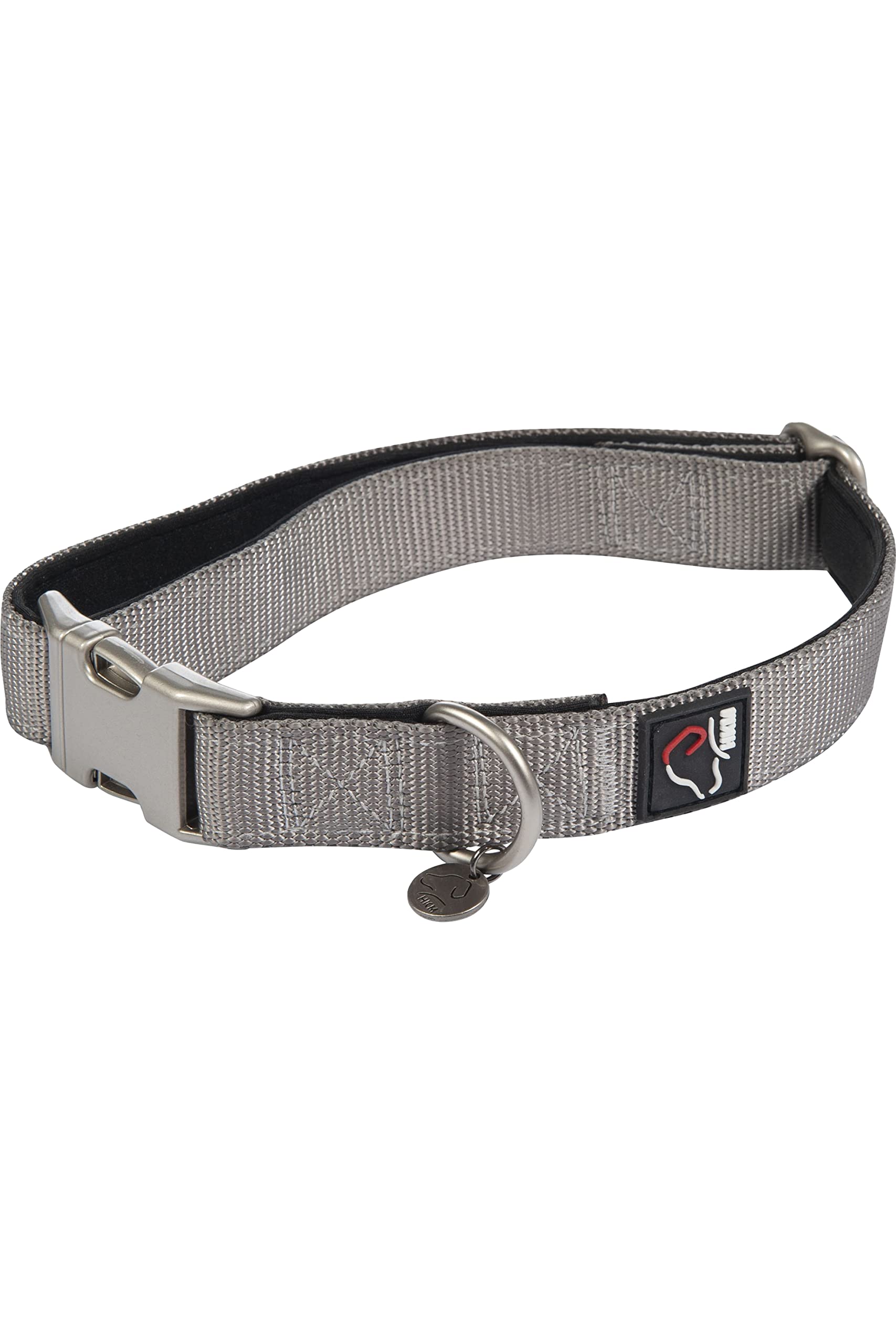 Hkm Anam Cara- Nylon Dog Collar Taupe M/L