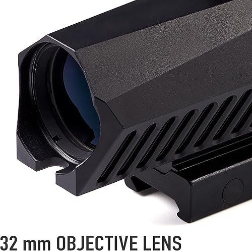 Miniatura 4 de LETRA 4x32 - Equipo de caza de visor iluminado rojo, verde y azul, mira refleja RGB con 11 lentes de iluminación multicapa para rieles Picatinny de