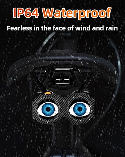 Miniatura 6 de Demon Eyes - Luz trasera para bicicleta, luces traseras programables impermeables con 82 preajustes, lámpara trasera LED recargable USB-C para