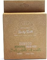 Vista 2 de Lucky Teeth Cepillos interdentales de bambú/hilo dental