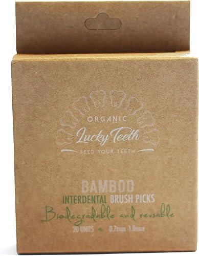 Miniatura 3 de Lucky Teeth Cepillos interdentales de bambúhilo dental