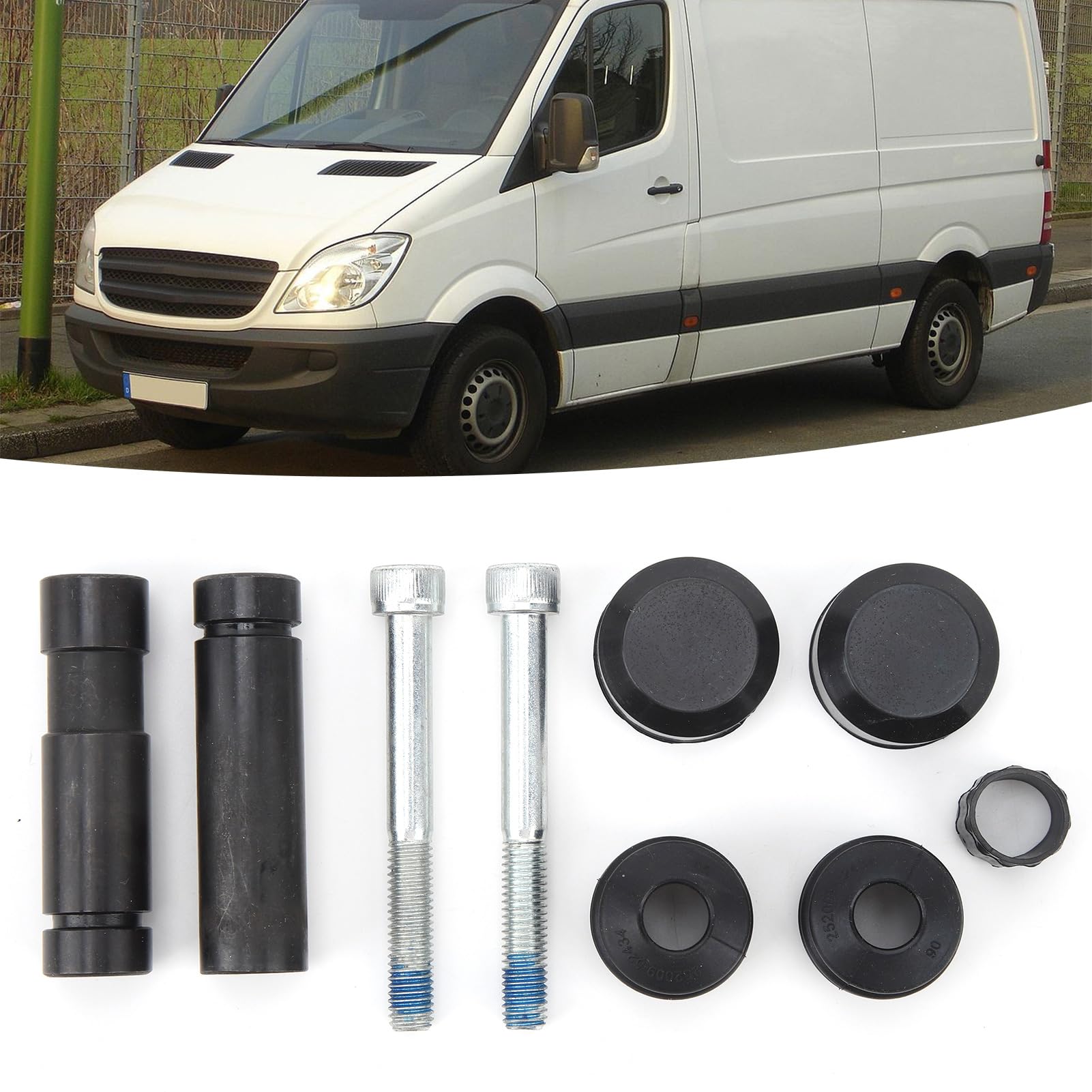 Front Brake Caliper Front Pin Sleeve Set BCF1499a 113 1499X CKT1072 Front  Brake Caliper Replacement : Amazon.com.be: Automotive