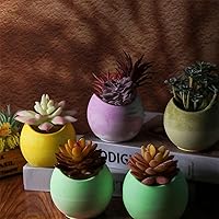 Vista 4 de Maceta geométrica de silicona, molde para suculentas, jarrón, cactus, molde de hormigón, resina epoxi, portavelas, yeso, cemento, arcilla
