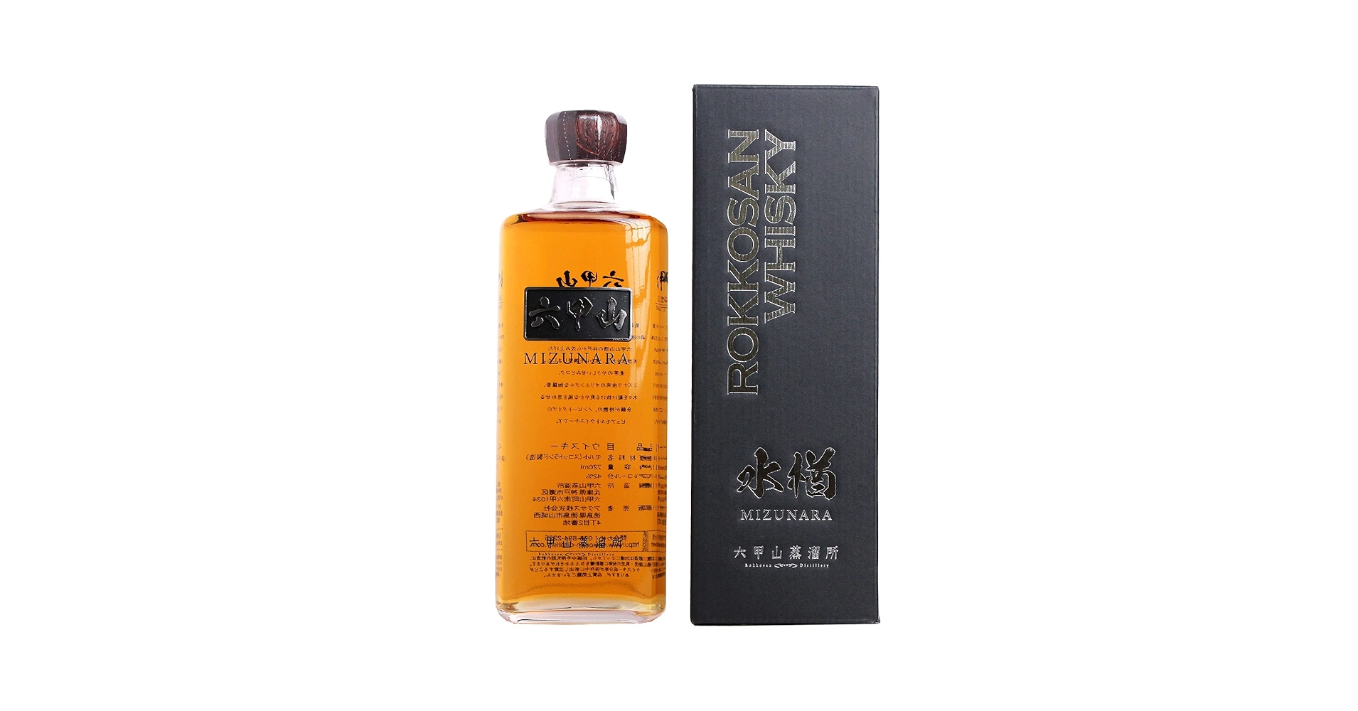 Amazon.co.jp: 六甲山 ピュアモルトウイスキー MIZUNARA(水楢