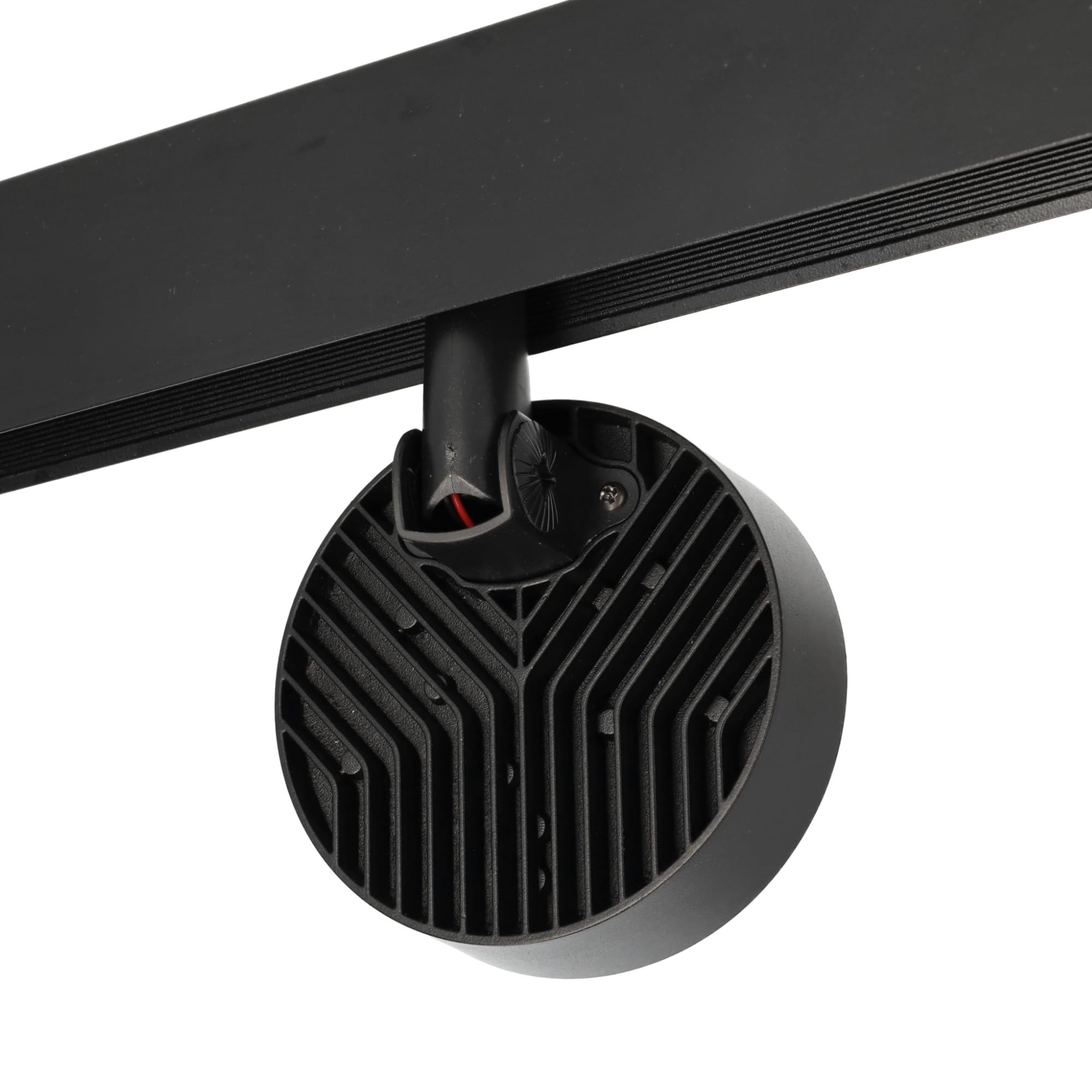 Jandei - Spot LED rail magnétique. Série plafonnier, 15 W 48 V, blanc neutre 4200 K, CRI 90. Couleur noire. Parfait pour la maison, le dressing, la vitrine, le magasin, le commerce...
