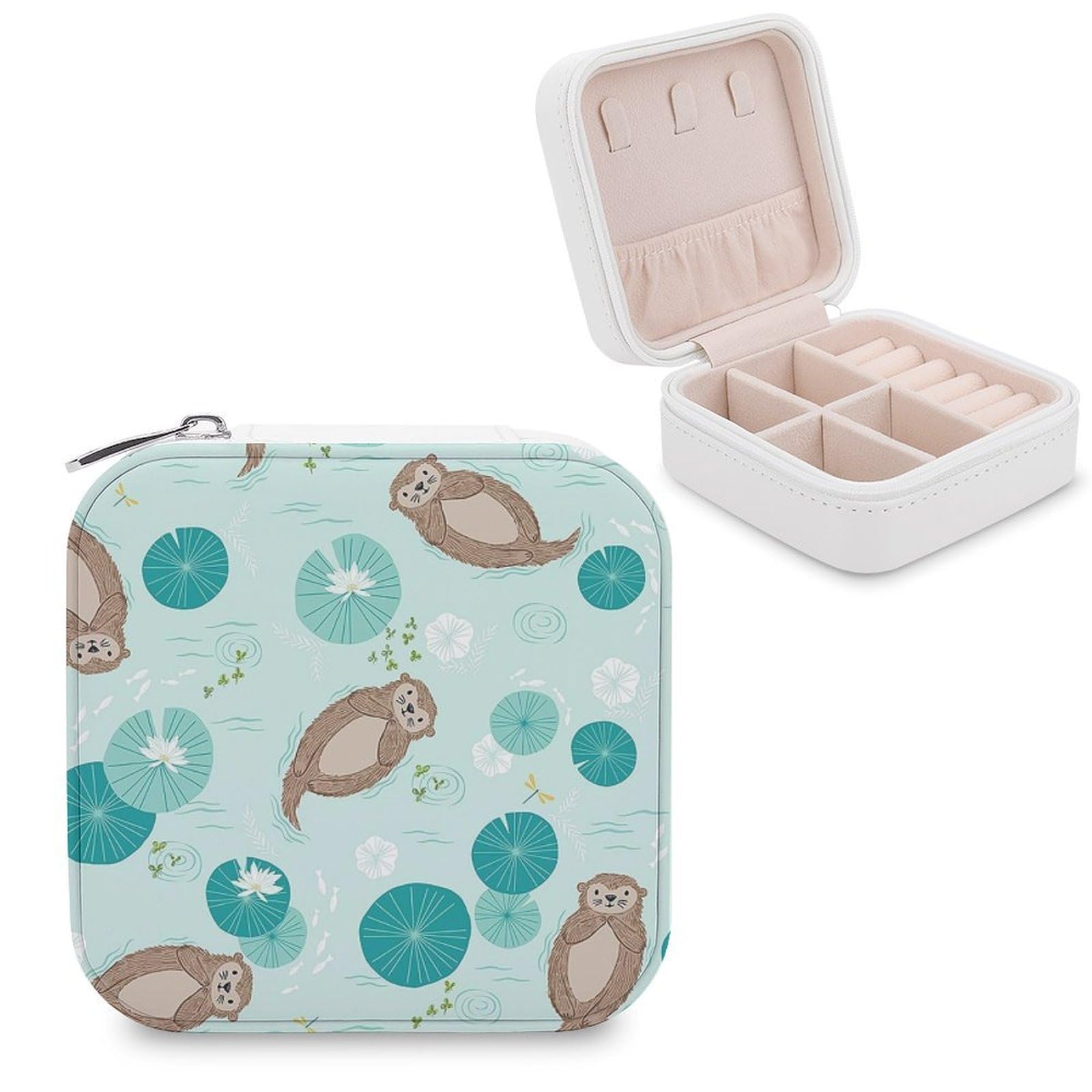 Étui de rangement pour bijoux de voyage Otters, le compagnon idéal de vos vacances au quotidien
