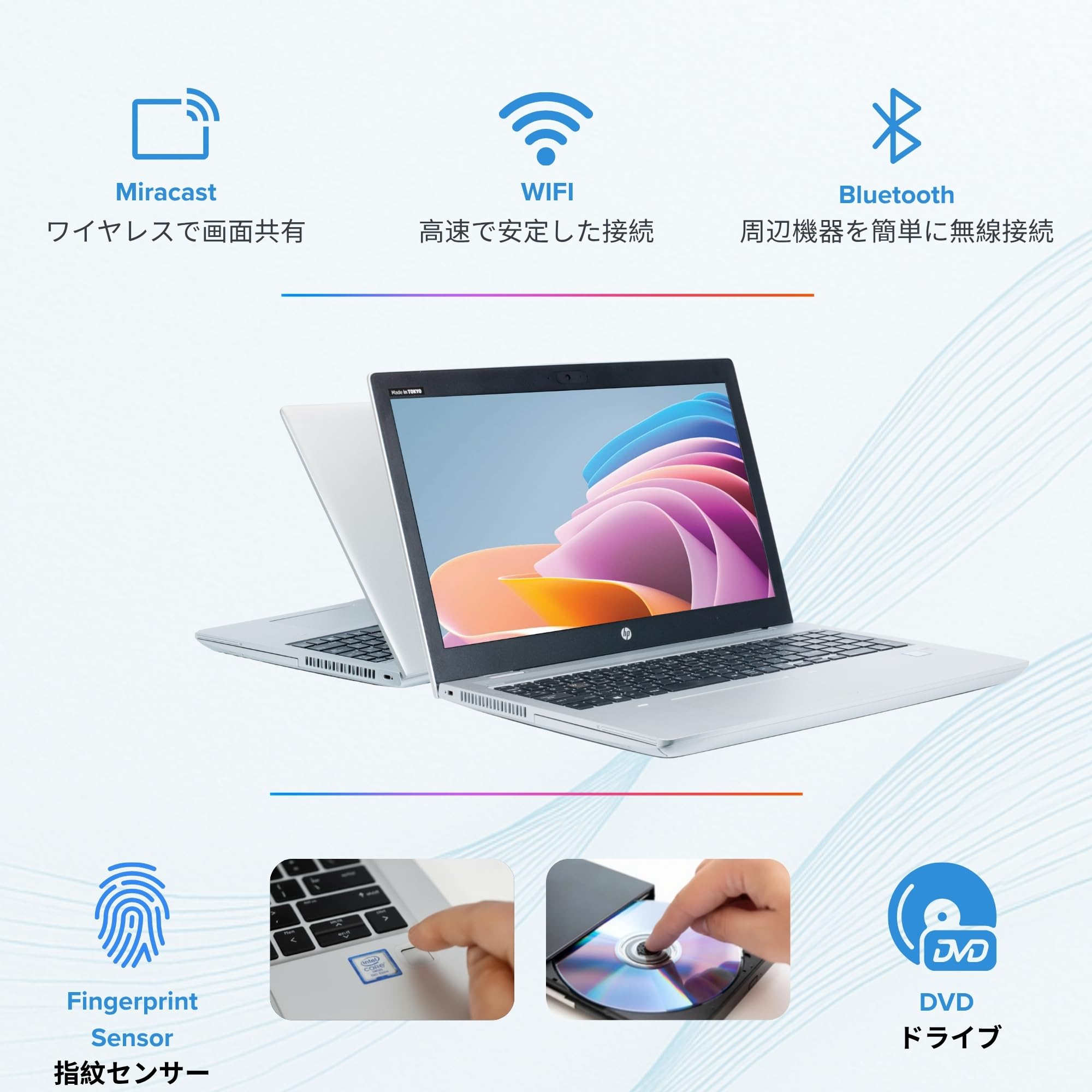 Windowsノート本体 HP ProBook 650 G5 Core i7 8GB 256GB Amazon.co.jp: 【整備済み品】 HP ProBook 650 G5, i7-8565U, メモリー