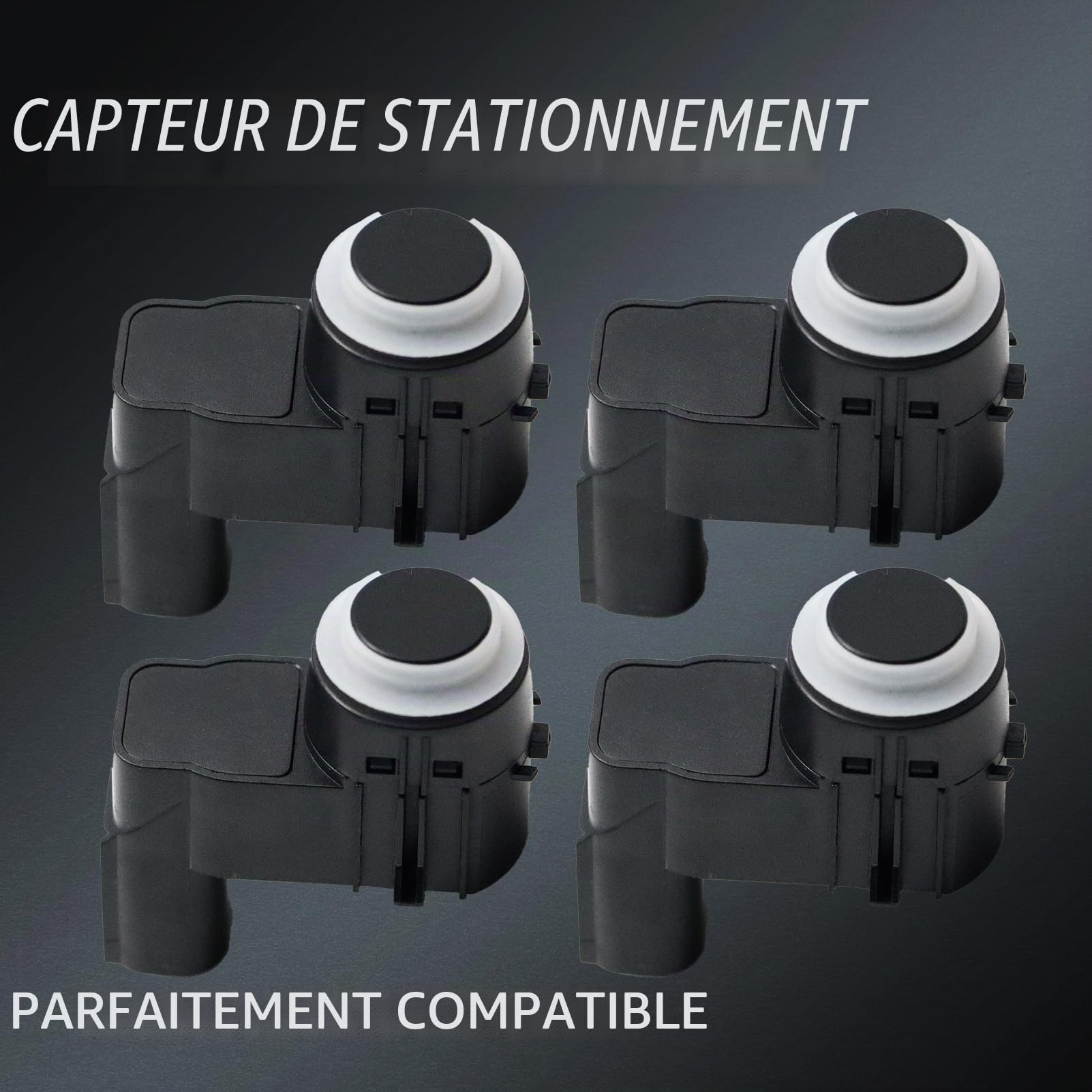6590JE Lot de 4 capteurs de stationnement PDC 9677782977 pour 3008 5008 C3 DS3 9677783277
