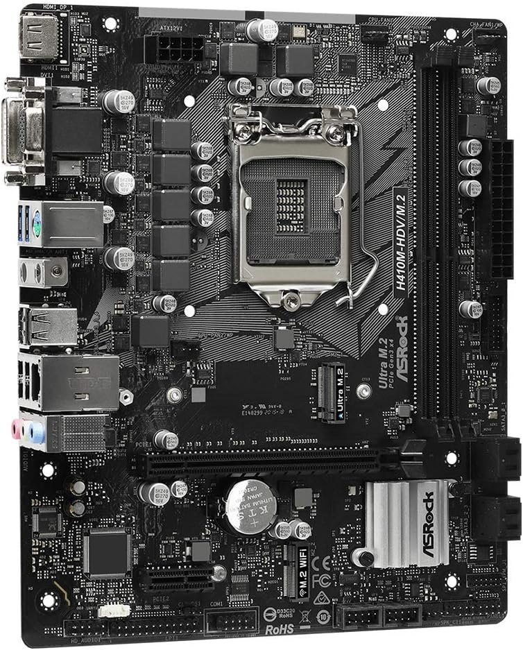 Exclusive Discount 90% Price ASROCK H410M-HDV/M.2 Supports 10th Gen Intel Core Processors (Socket 1200) Motherboard Super Sale ๐ ASROCK H410M-HDV/M.2 Supports 10th Gen Intel Core Processors (Socket 1200) Motherboard