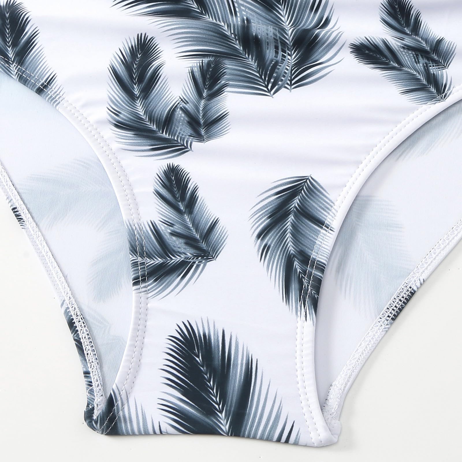 Generisch Título del producto Maternity Swimwear Categoría Traje de baño para mujeres embarazadas - Elegante bikini con cuello en V con estampado floral para vacaciones en la playa Embarazo - Estilo