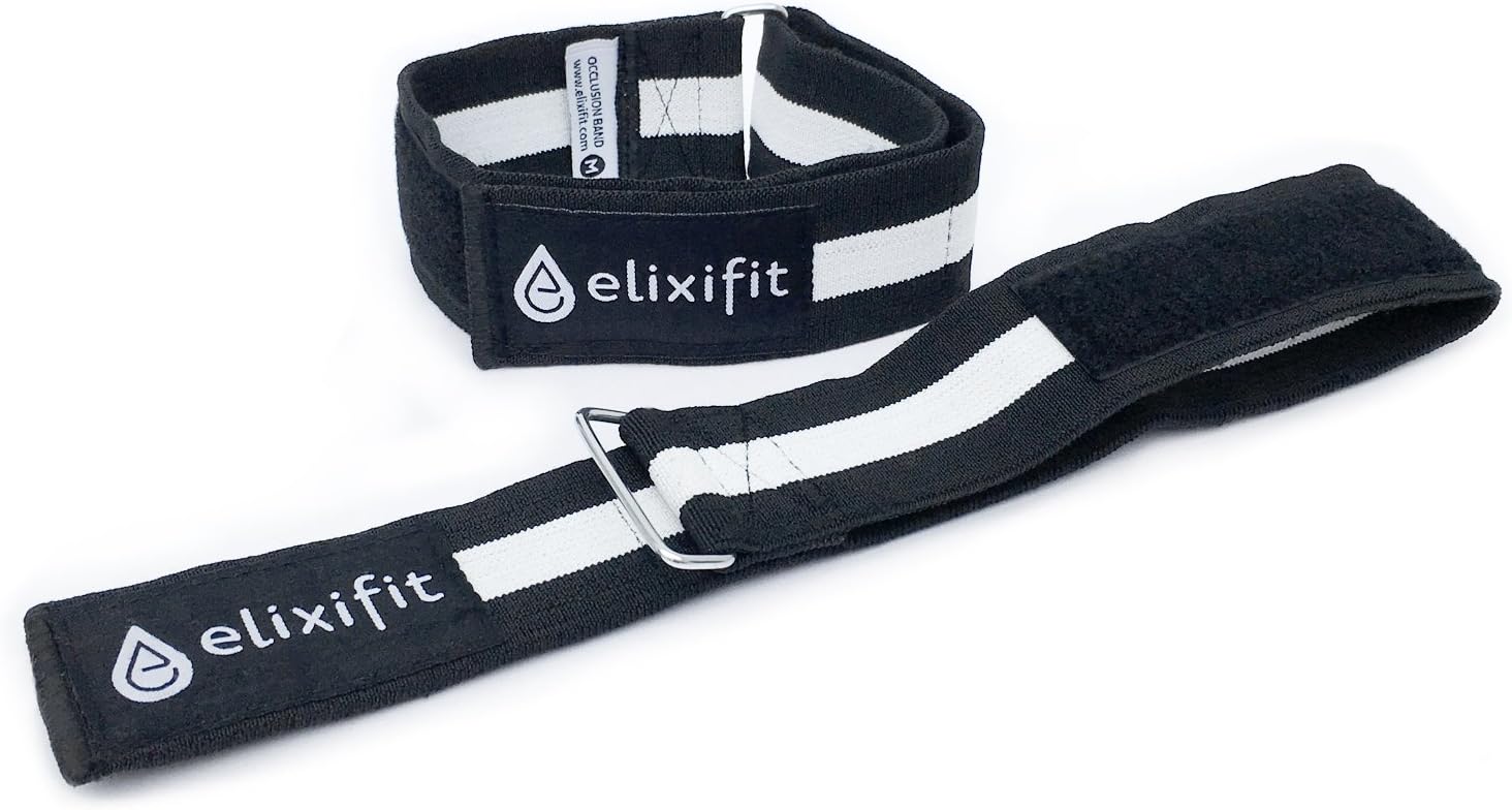 Elixifit Occlusion Training Bands โ Pair of Blood Flow Restriction Training Cuffs