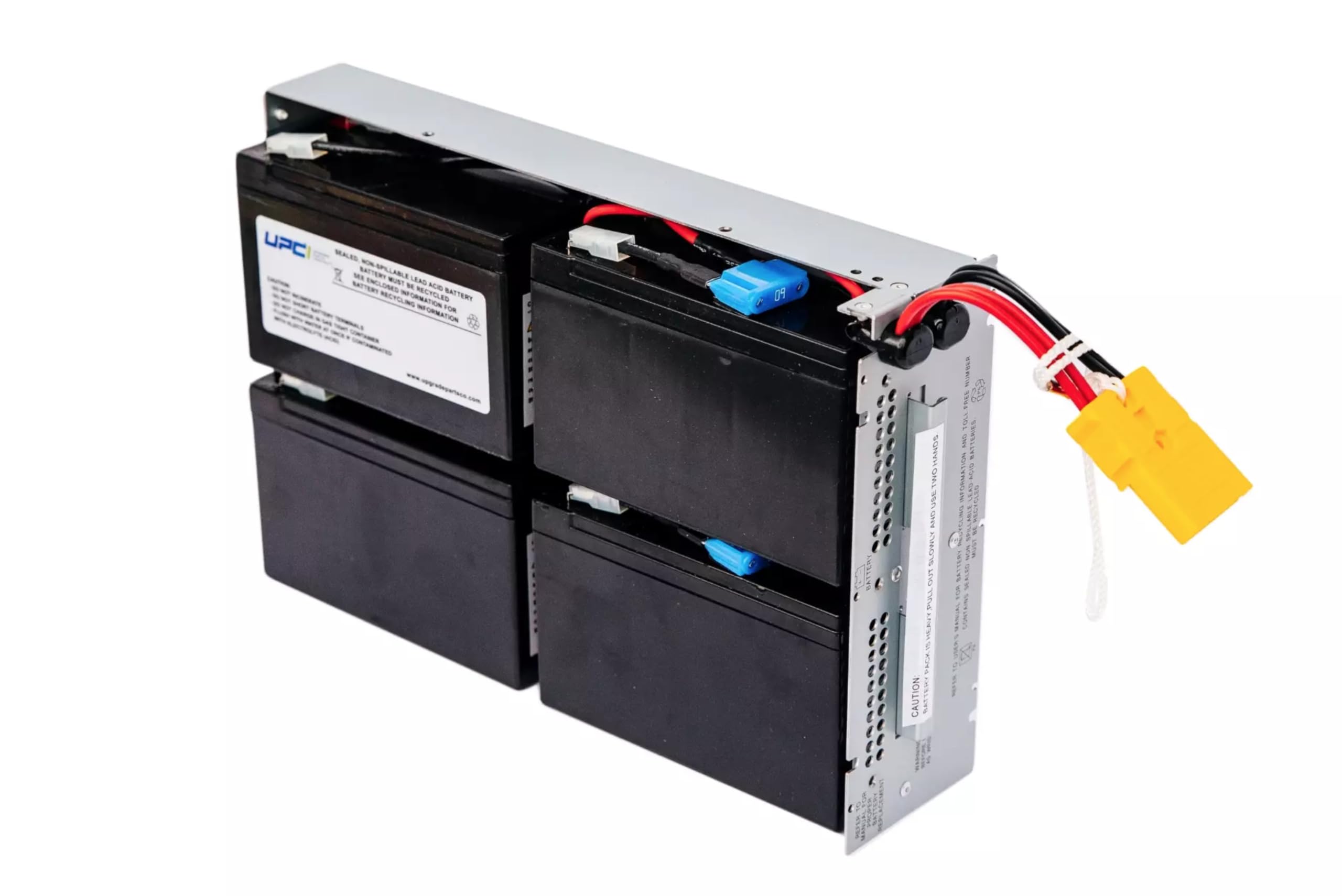 APCRBC133-UPC Replacement Battery for APC Smart-UPS 1000VA/1500VA | Compatible with RBC133 & APC UPS Models: SMT1500RM2U, SMT1500RM2UC, SMT1500RMUS |