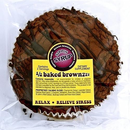 12 Relajación Brownzzz horneada (paquete de 6)