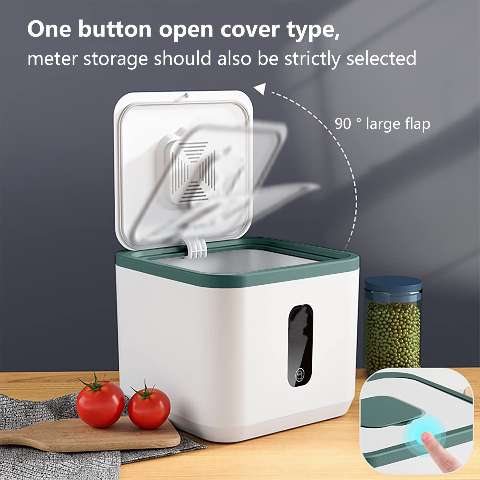 Reisbehälter 10 Kg - Luftdicht Und Transparent Für Küche Und Vorratsschrank