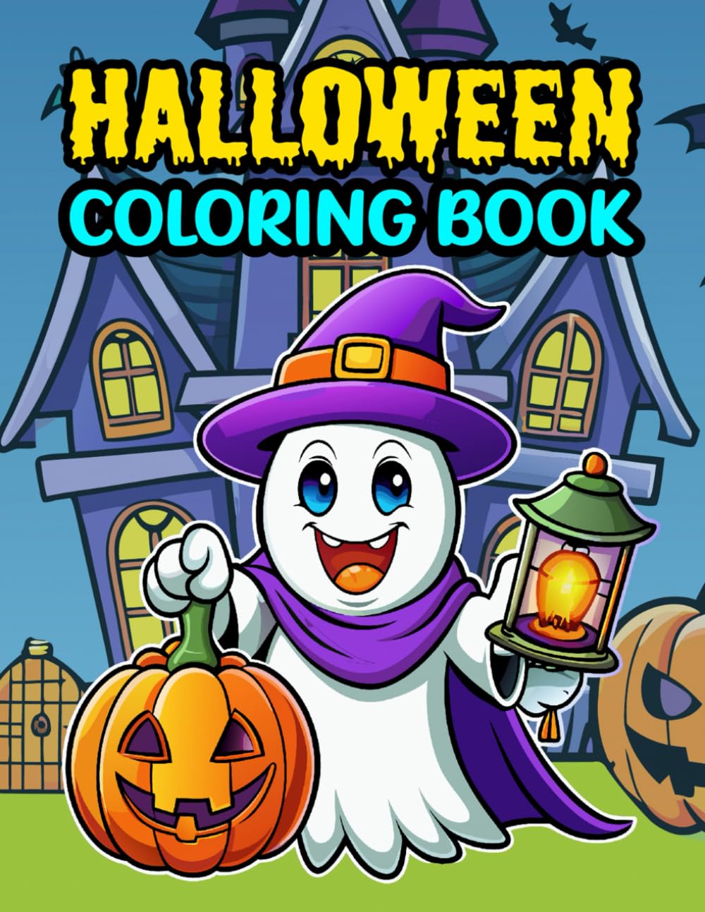 Halloween Coloring Book (Vivid Palette Series)