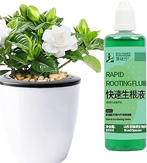 Rooting Booster | 3.3oz Succulent Plant Food | Fast Rooting Flower Fertilizer Liquid Succulent Food Solution for Transplanted Plant Dispra