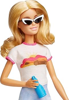 Amazon.com: Barbie Doll & Accessories, Travel Set with Puppy