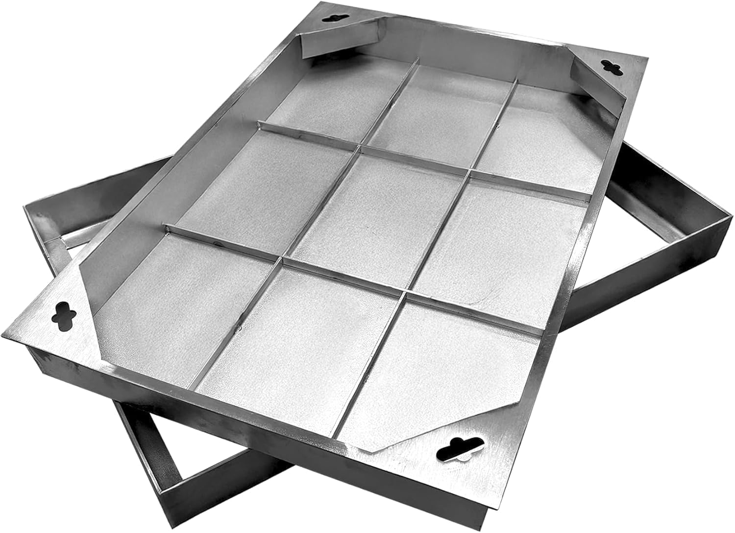 Natotela Manhole Cover Stainless Steel V2A Rectangular External
