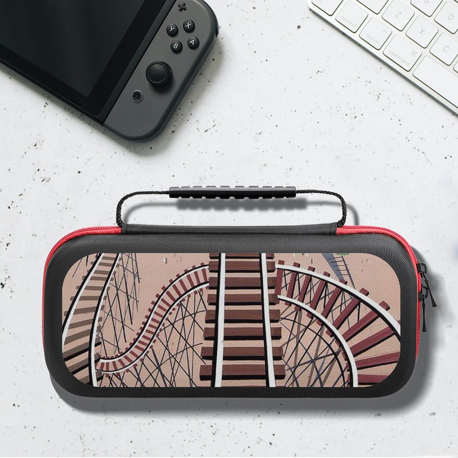 Amazon.co.jp: Switchケース ニンテンドースイッチケース 遊園地