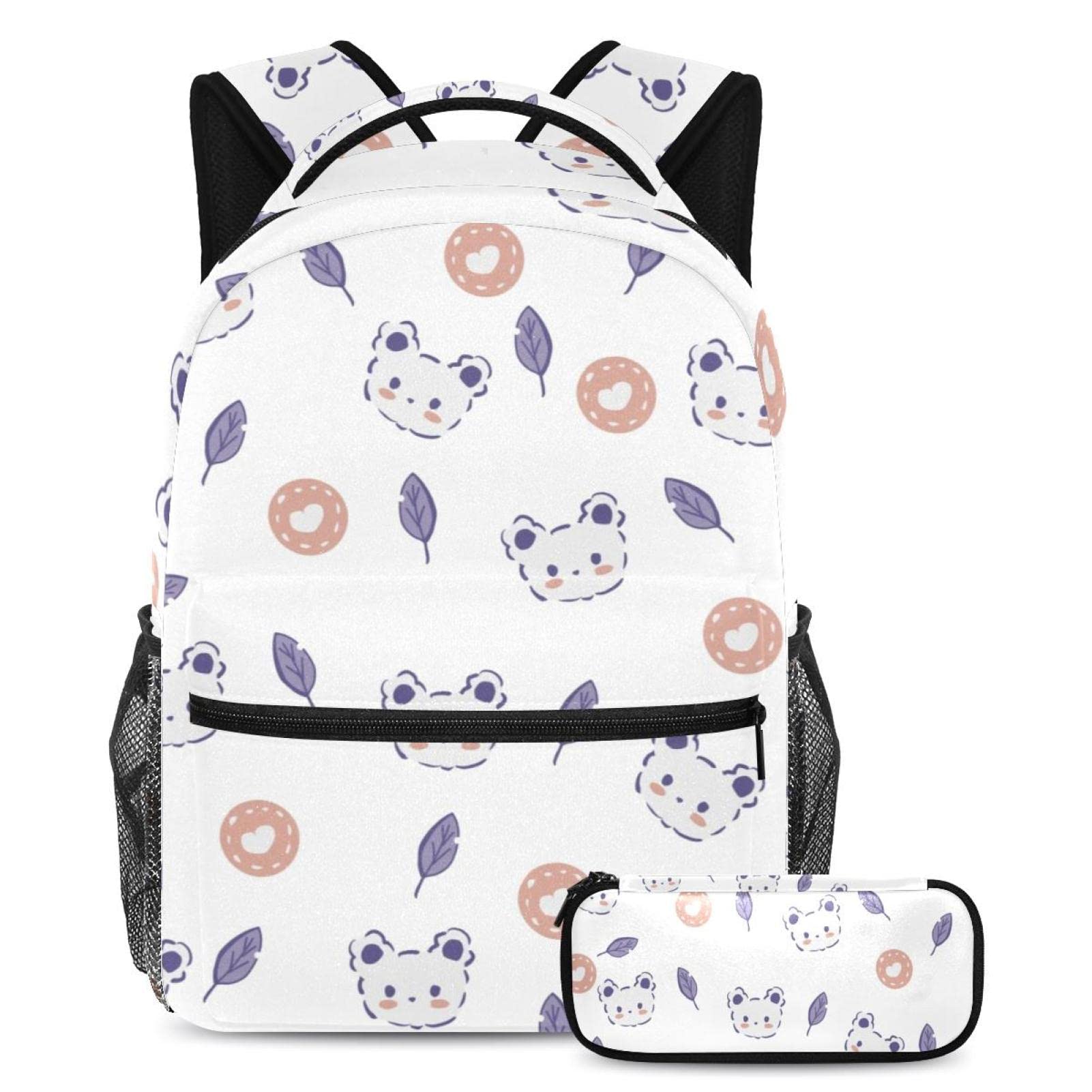 Sac à dos ours violet étanche avec trousse contre la pluie - 7