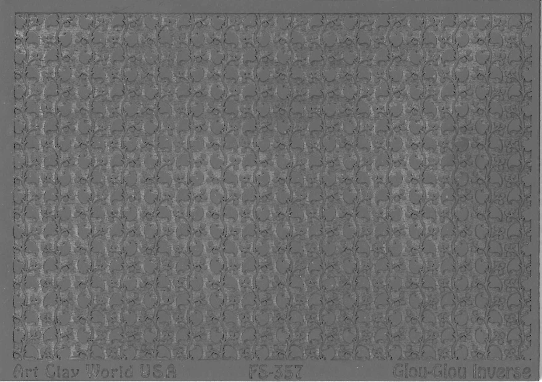 FlexiStamps Texture Sheets Glou-Glou Inverse Design - 1 Pc.