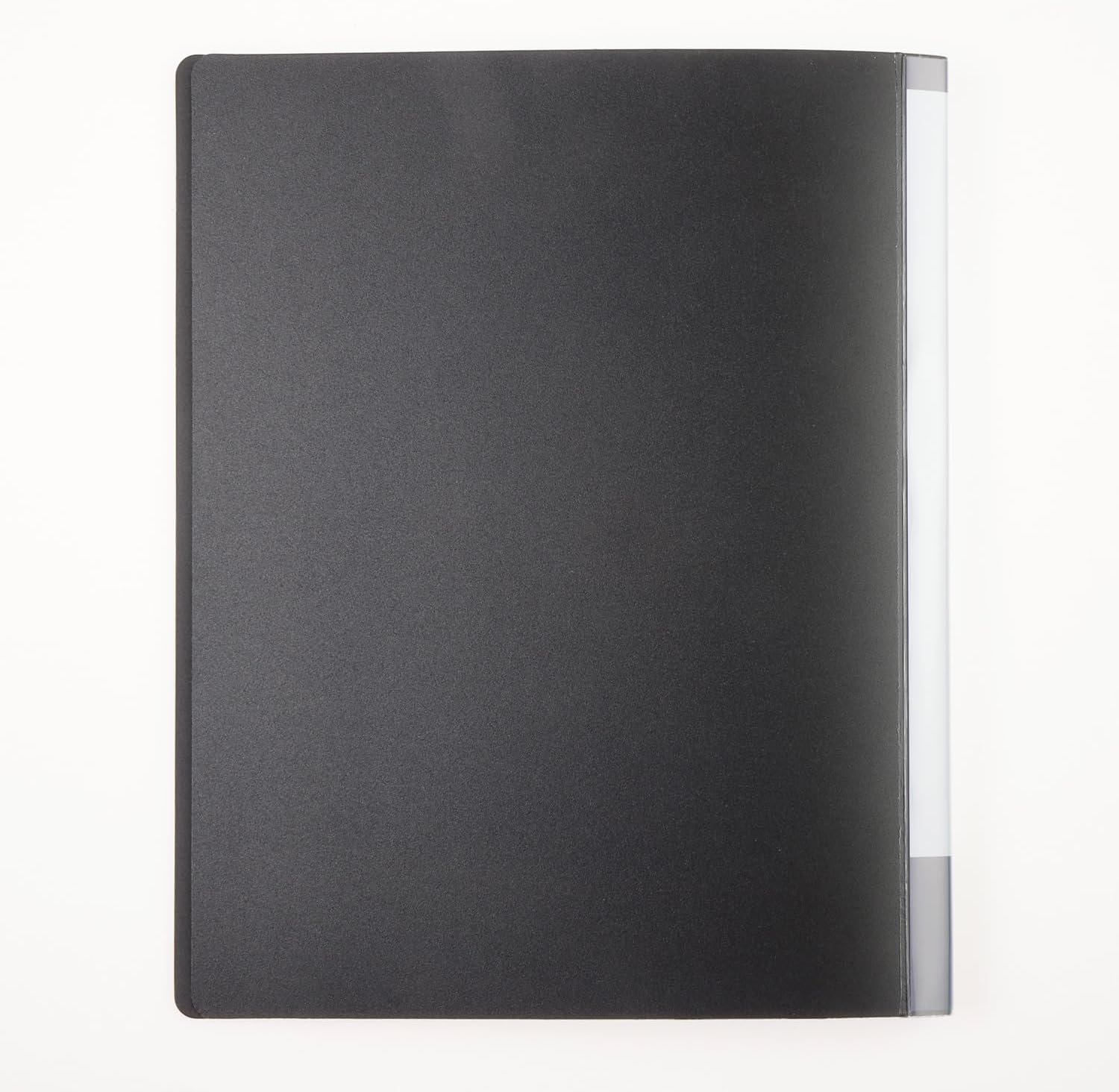 OPUS 2 Presentation Front View Display Book (20 Transparent Pockets) | A5 Front Page Portfolio & Project Display Folder for Meetings & Conferences| Poly Clear Pocket Folder | Black 114277 image 4